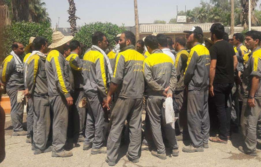 Railway workers in Khuzestan protest against non-payment of wages and temporary contracts