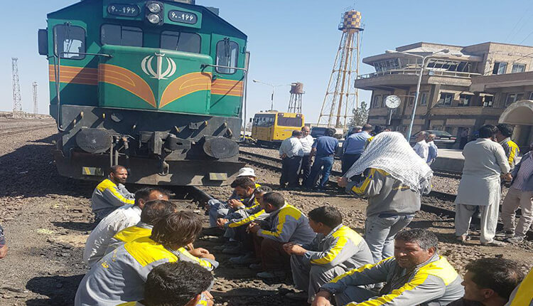 Non-payment of wages in Iran: Rail workers unite against “embezzlement, theft and crimes against workers”